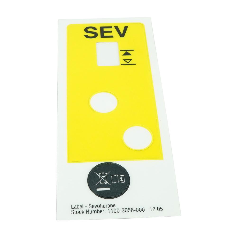 Sticker Label Sevoflurane Sticker Label Sevoflurane