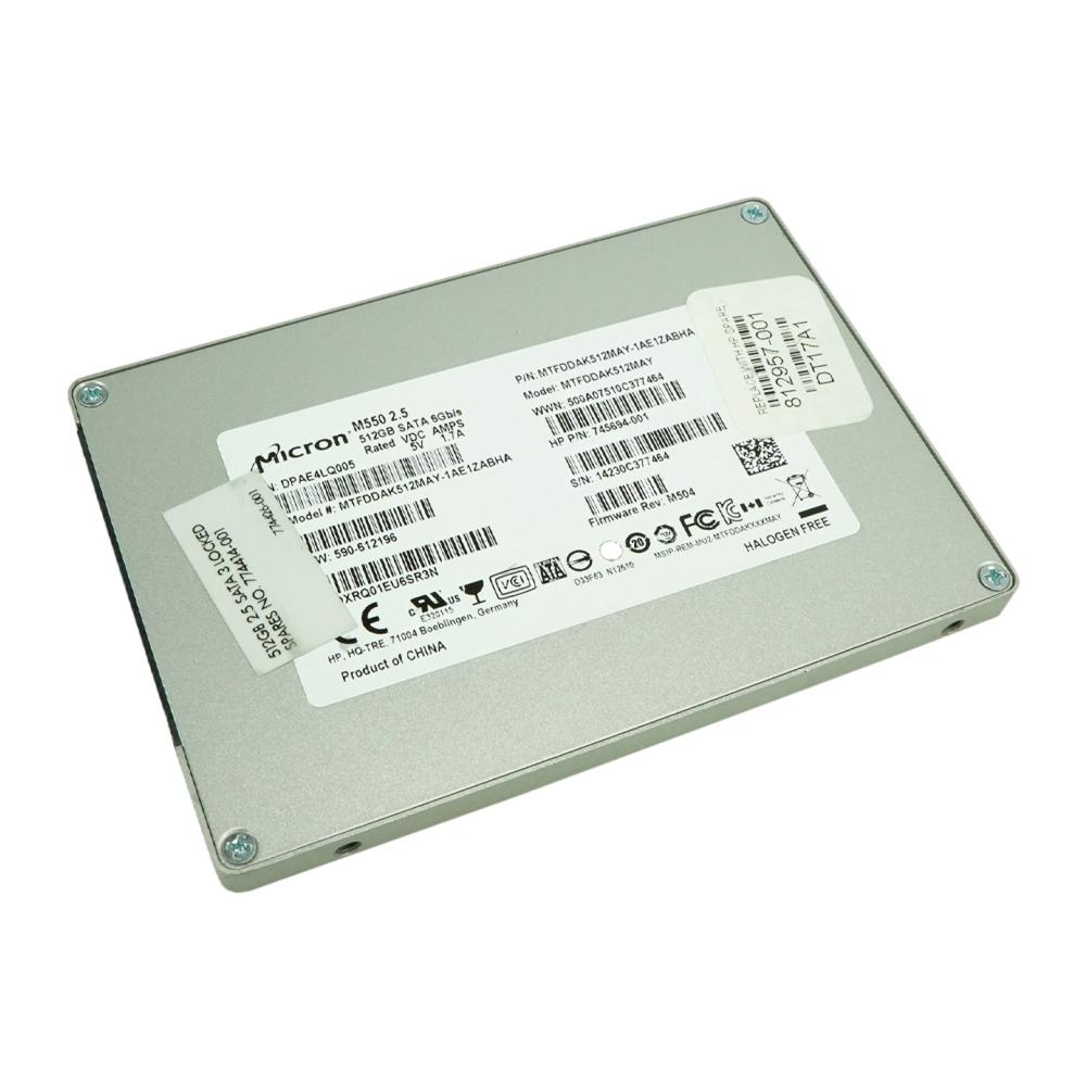 HP 512GB SATA 6Gb/s SSD HP 512GB SATA 6Gb/s SSD