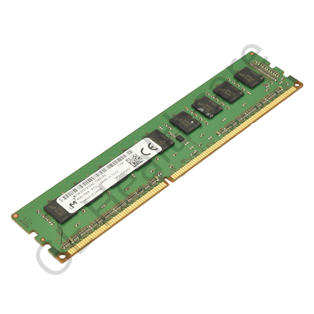 4GB DDR3 ECC unbuffered DIMM 1600MHZ or higher frequency 6450000-108-H